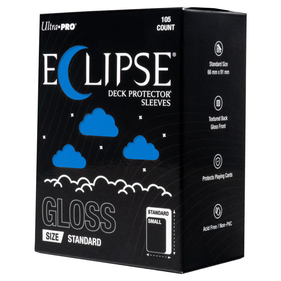 Card Sleeves: Eclipse: Gloss Pacific Blue (105)