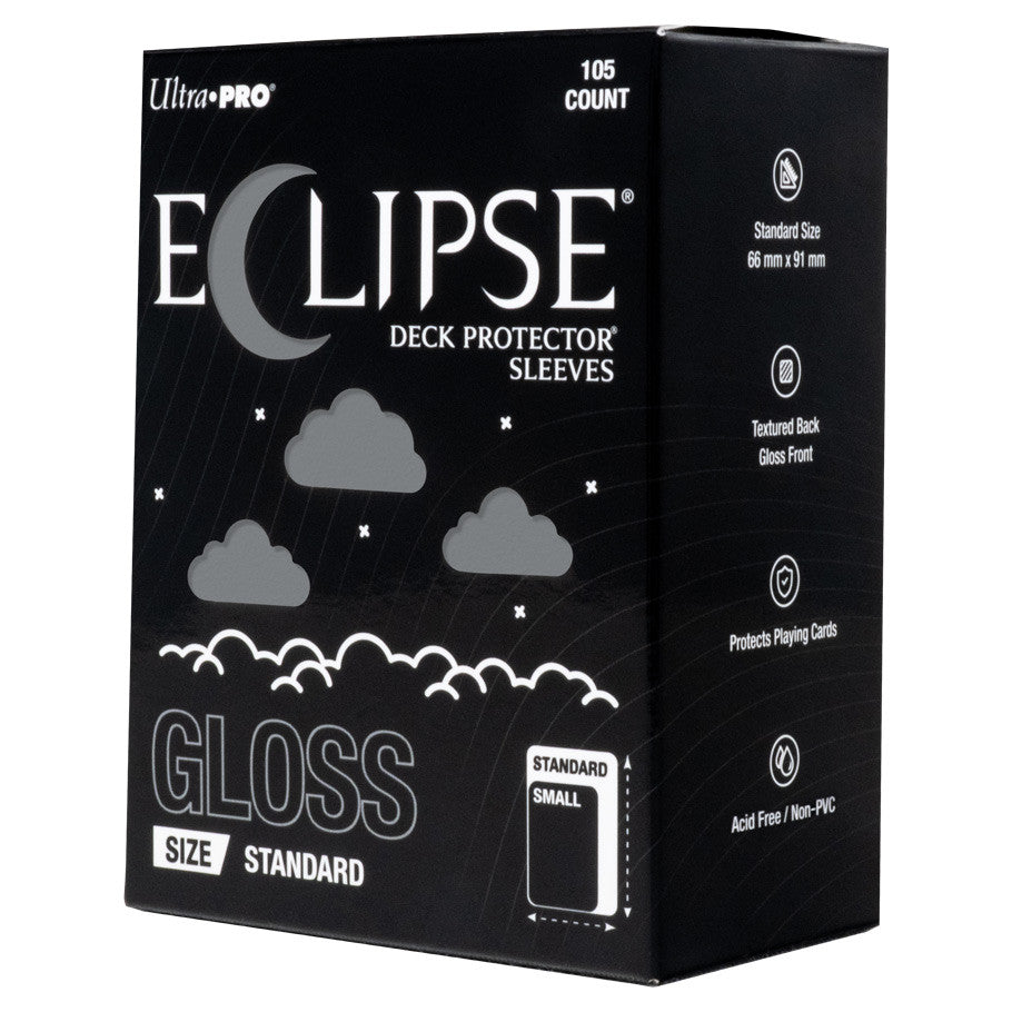 Card Sleeves: Eclipse: Gloss Smoke Grey (105)