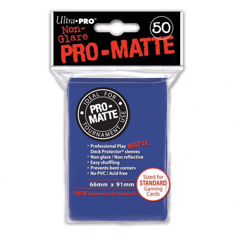 Card Sleeves: PRO-Matte 50ct Sleeve Blue