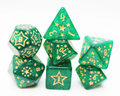 Shooting Stars: Manganese Poly 7 Dice Set