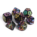 Wildfyre Metal Poly 7 Dice Set