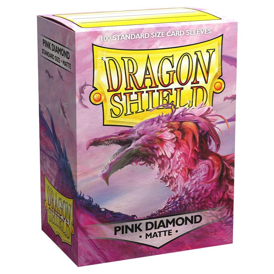 Card Sleeves: Dragon Shields: (100) Pink Diamond