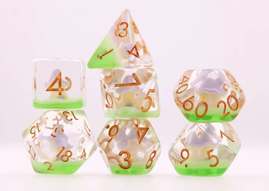 Fairy Dwelling Poly 7 Dice Set