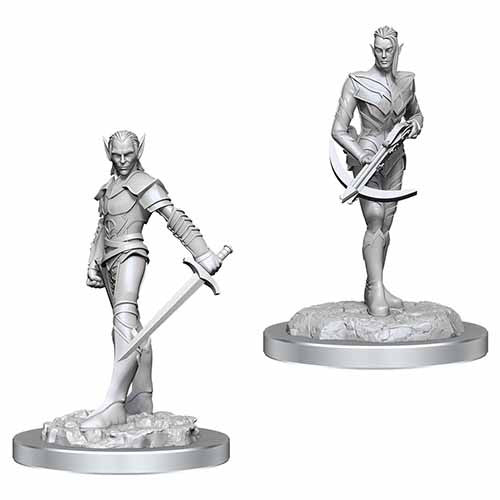 D&D Minis: W18 Drow Fighters