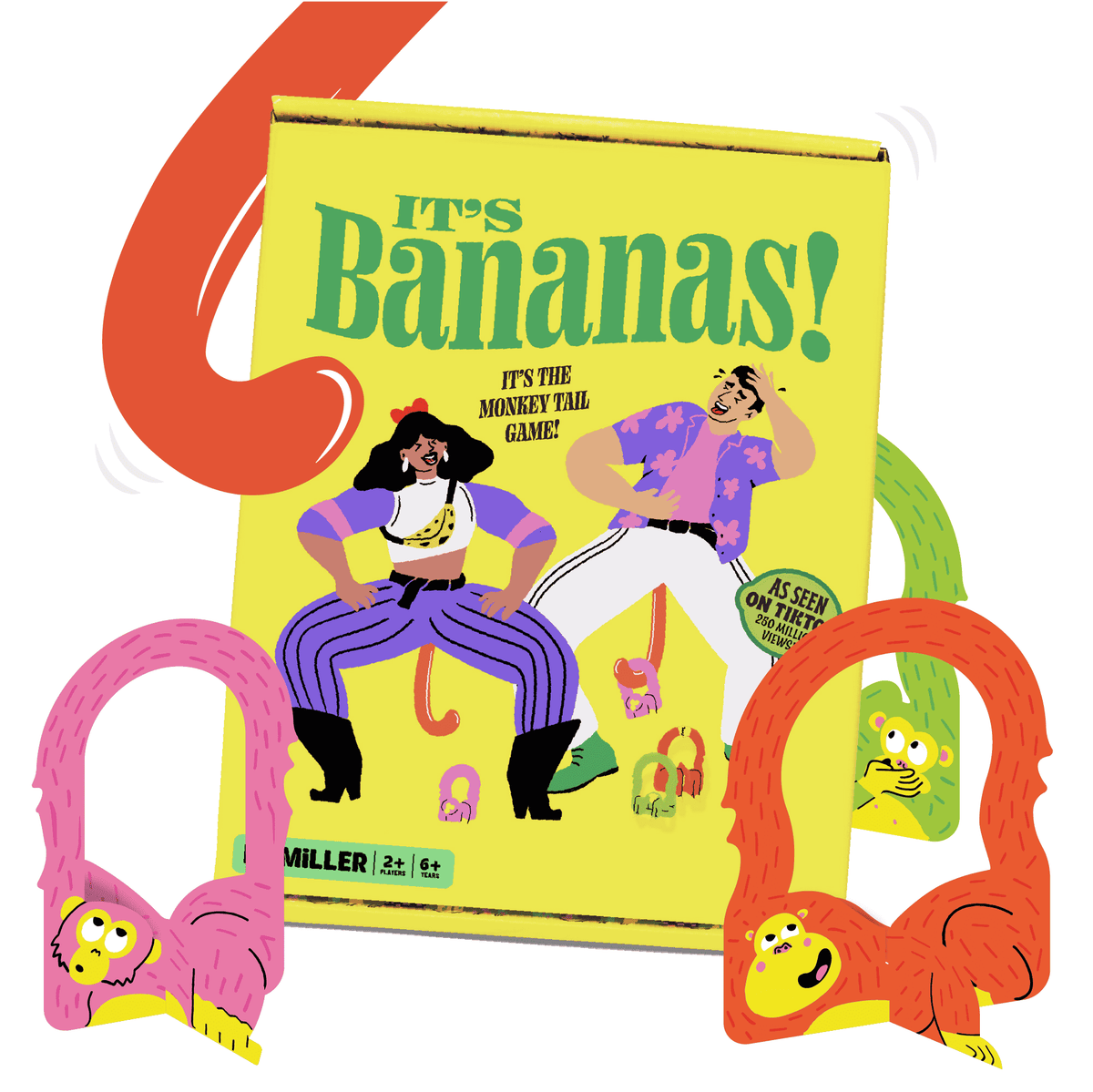 It's Bananas! - The Monkey Tail Game