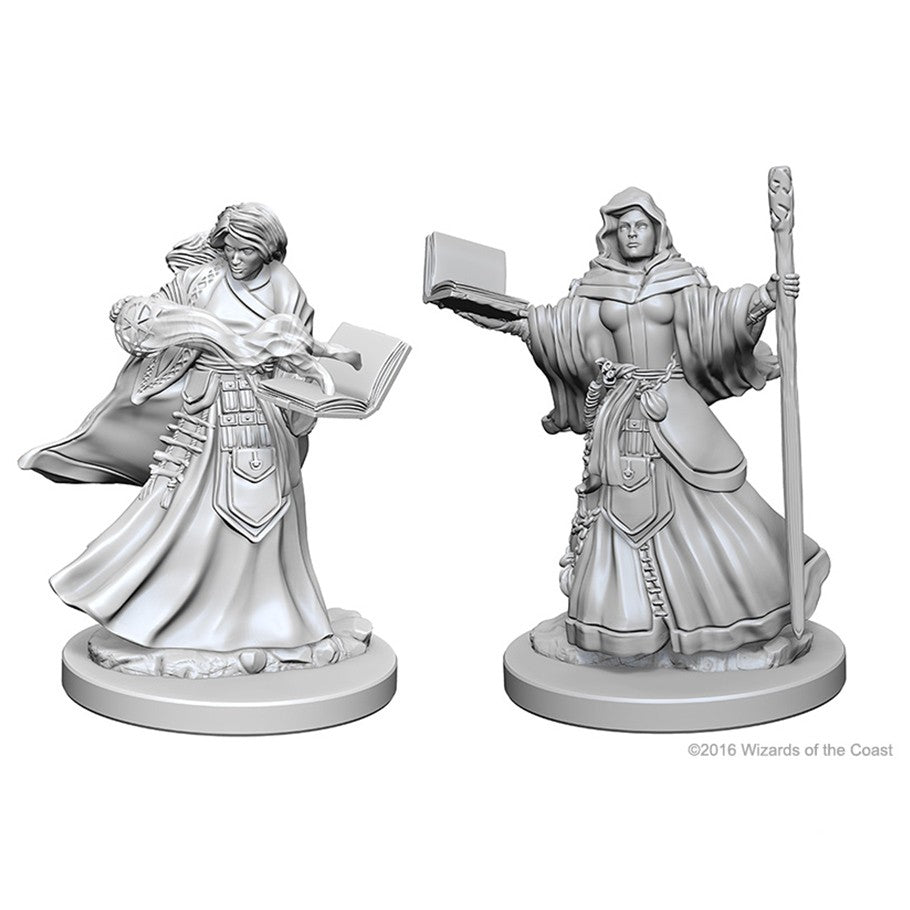 D&D Minis: W1 Female Human Wizard