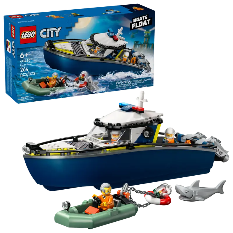 LEGO Police Boat Chase
