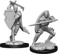 D&D Minis: W13 Warforged Fighter Male