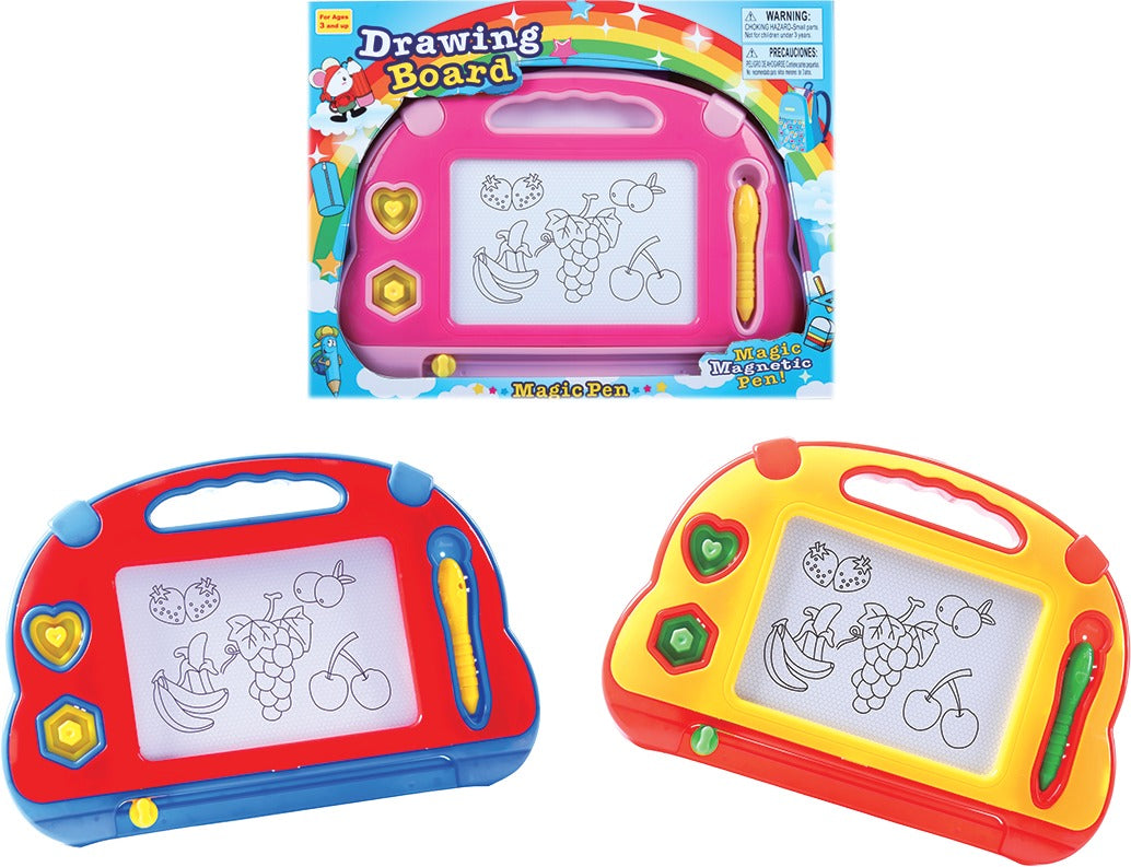 Magnetic Drawing Board Assorted Colors