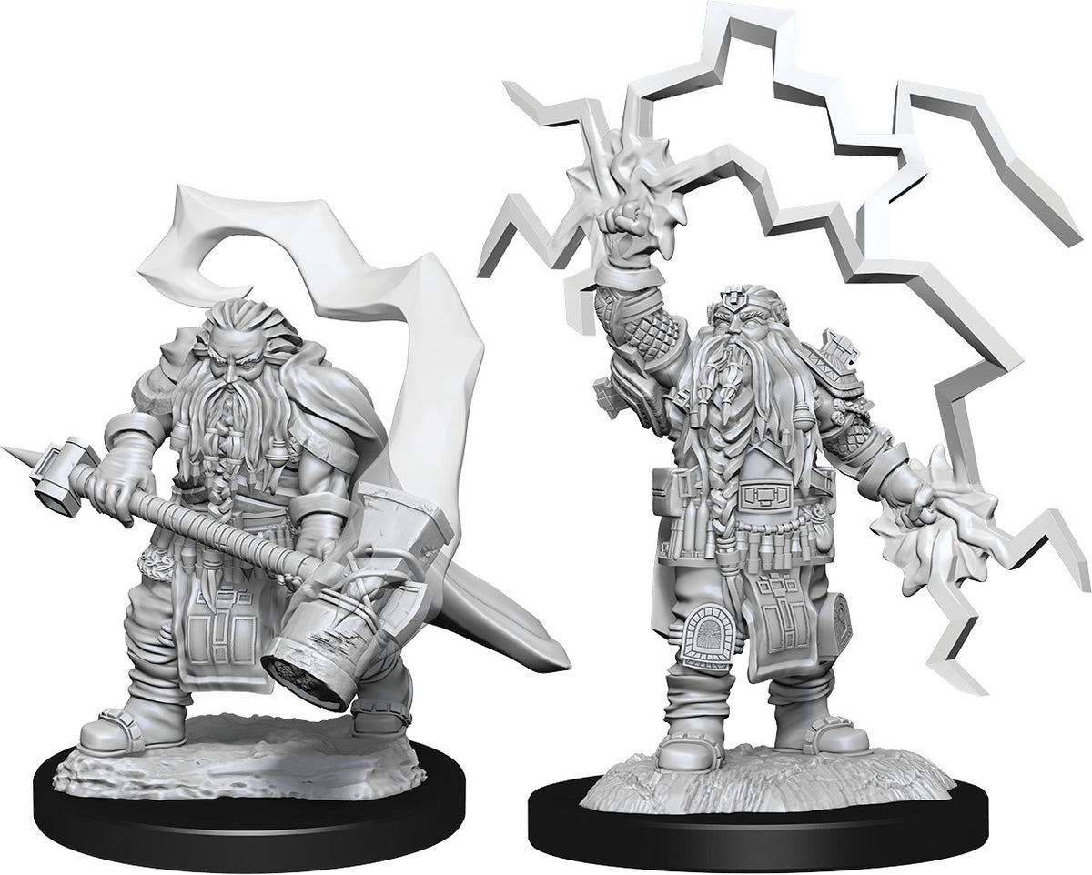 D&D Minis: W14 Dwarf Cleric Male