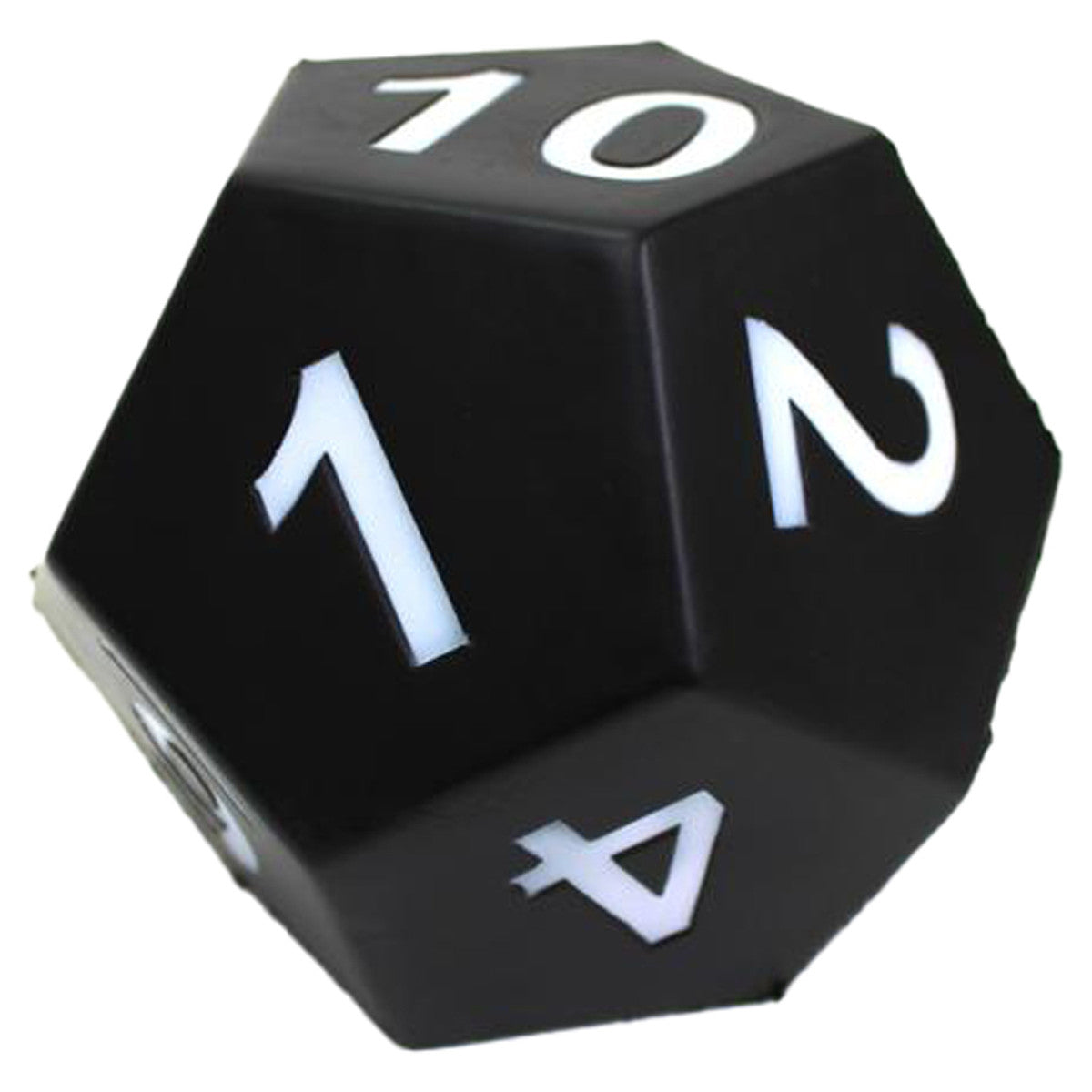 Giant Foam Dice: d12 Black