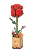 Red Rose Wooden Flower Kit