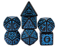 Cryptic Knots Ocean Poly 7 Dice Set