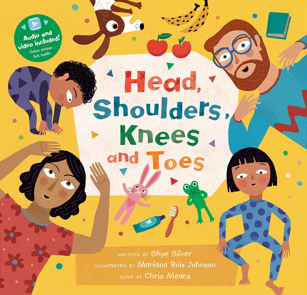 Head, Shoulders, Knees and Toes Paperback Book