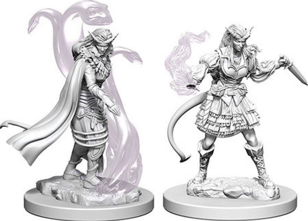 D&D Minis: W4 Female Tiefling Sorceror