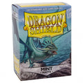 Card Sleeves: Dragon Shields: 100ct Matte Mint