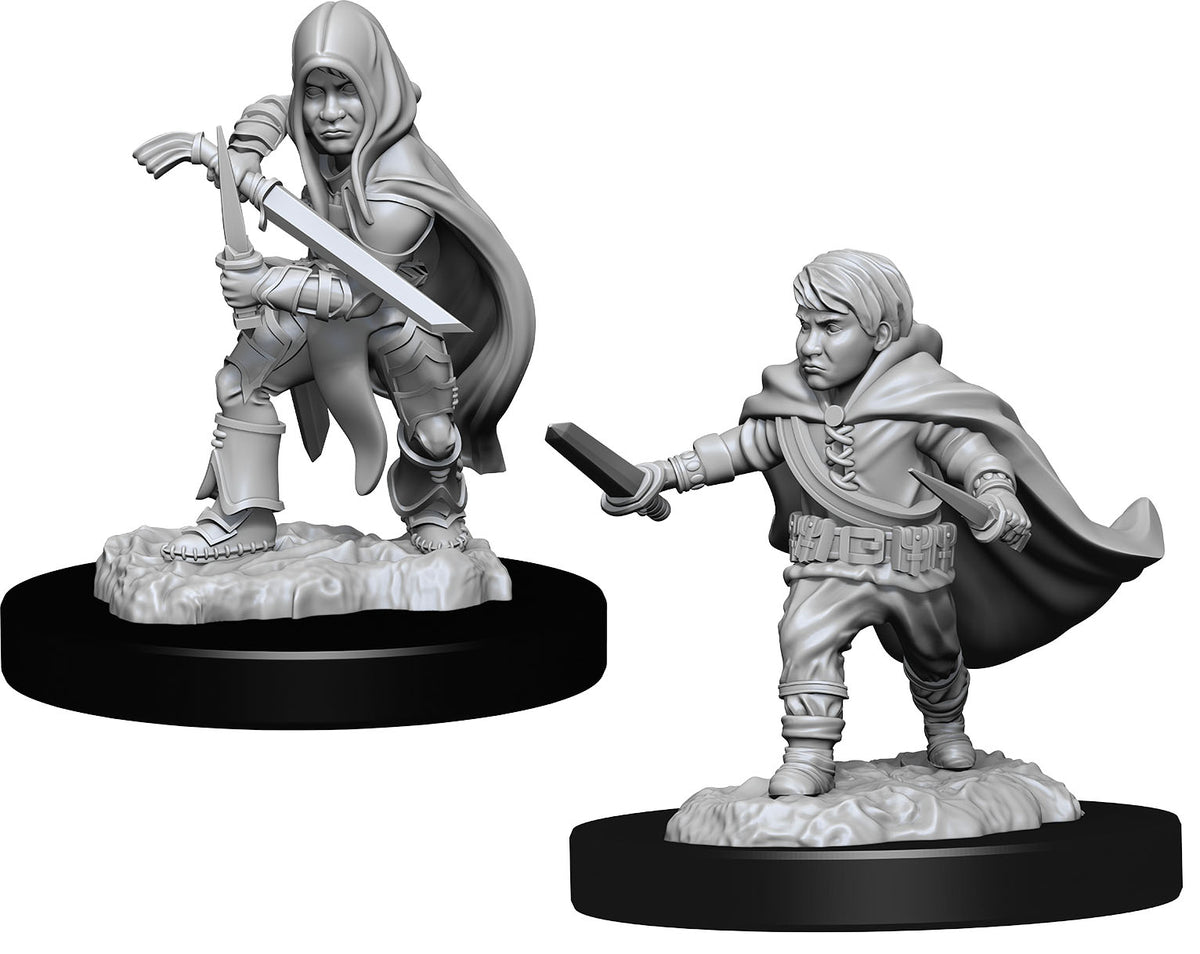 D&D Minis: W13 Halfling Rogue Male