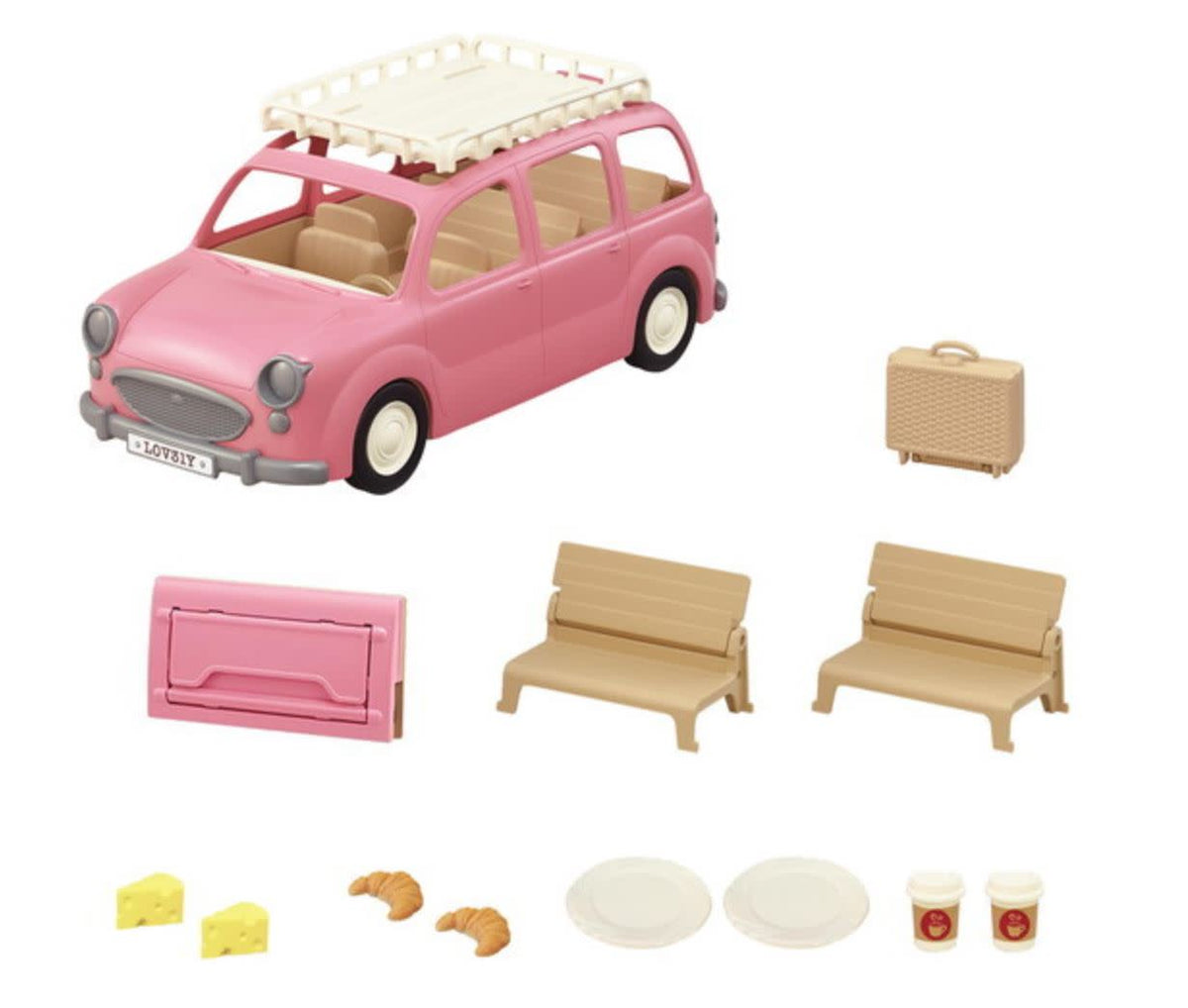 Calico Critters: Family Picnic Van