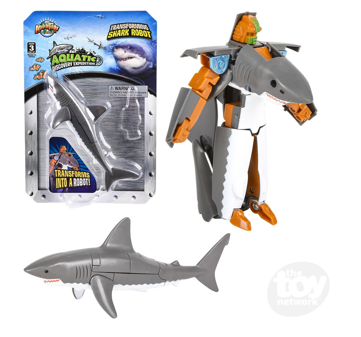 Great White Shark Robot Action Figure