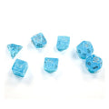 Luminary Sky/silver Mini-Poly 7 Dice Set