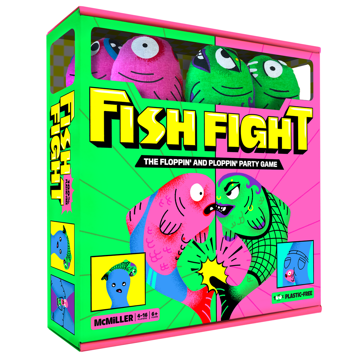 Fish Fight- The Floppin' and Ploppin' Party Game