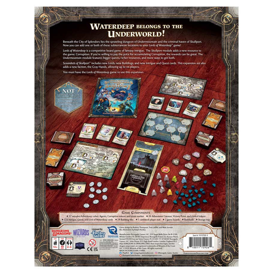 Lords of Waterdeep: Scoundrels of Skullport