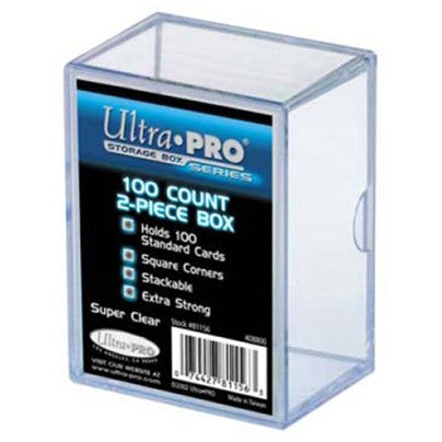 Deck Box: 2pc 100ct