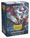Card Sleeves: Dragon Shields: (100) Matte Dual - Special Edition Blue / Silver