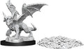 D&D Minis: W10 Blue Dragon Wyrmling