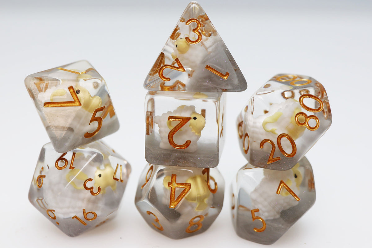 Golden Fleece Poly 7 Dice Set