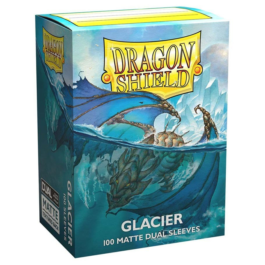 Card Sleeves: Dragon Shield: 100ct Dual Matte Glacier