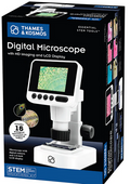 Digital Microscope with HD Imaging and LCD Display