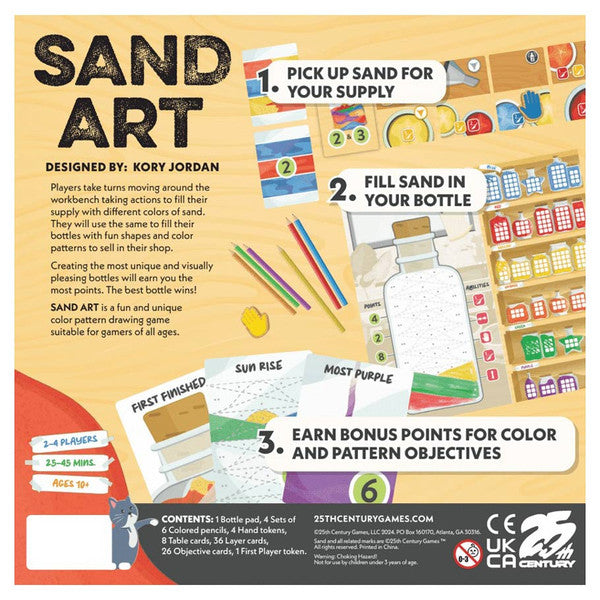 Sand Art Board Game