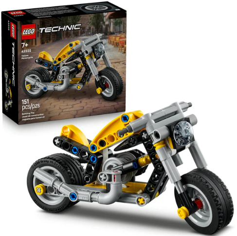 LEGO: Technic: Yellow Motorcycle