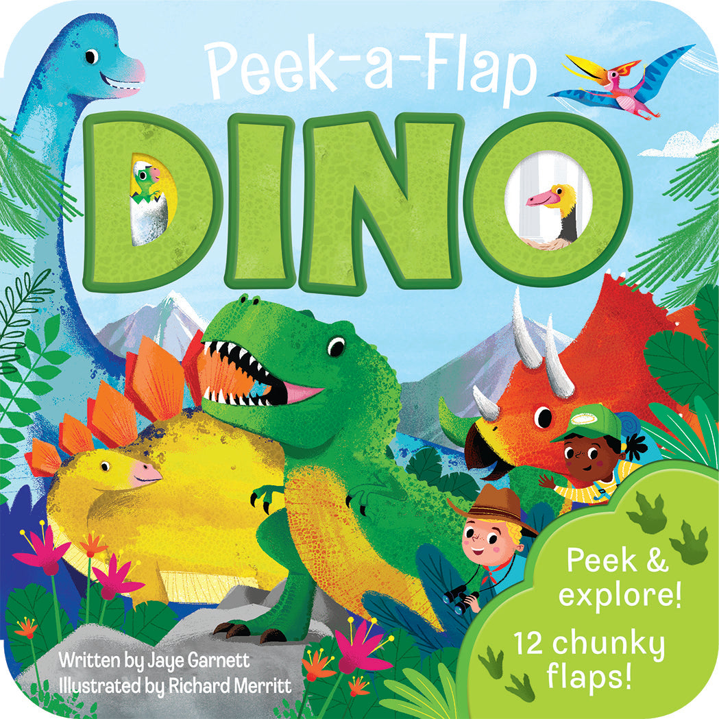 Peek-a-Flap Dino