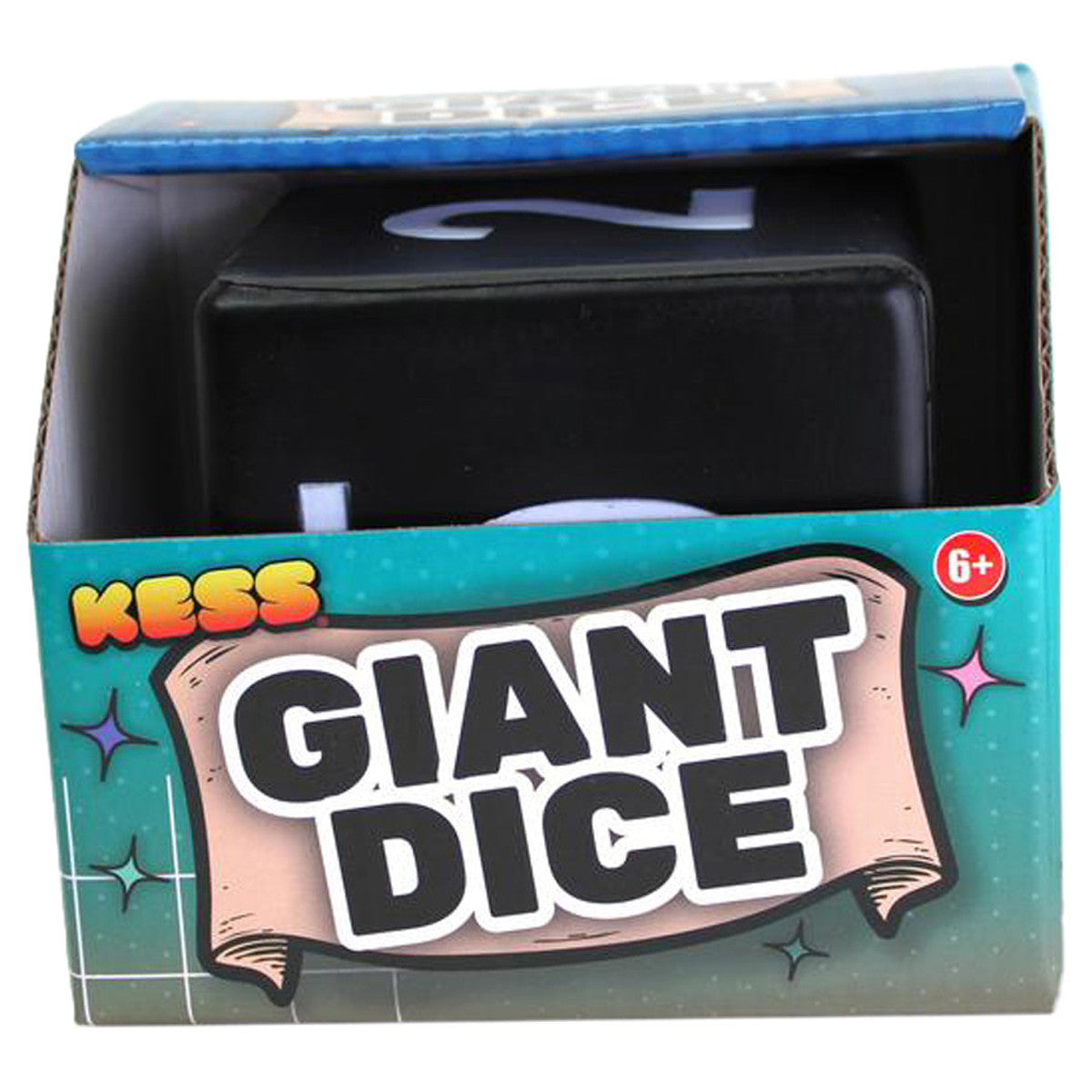 Giant Foam Dice: d6 Black