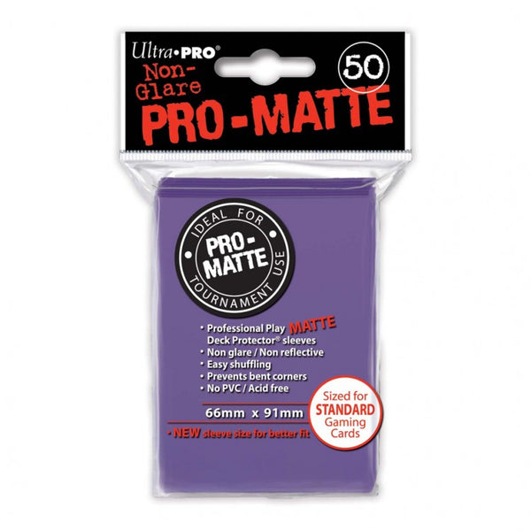 Card Sleeves: PRO-Matte 50ct Sleeve Purple
