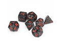 Space Speckled Poly 7 dice set