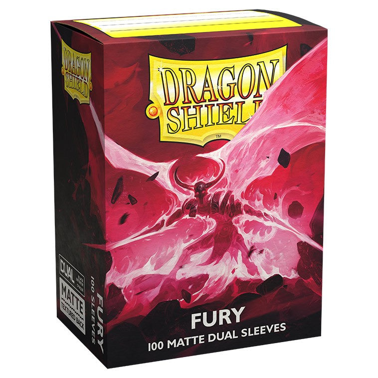 Card Sleeves: Dragon Shield: 100ct Dual Matte Fury