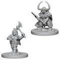 D&D Minis: W4 Dwarf Female Barbarian