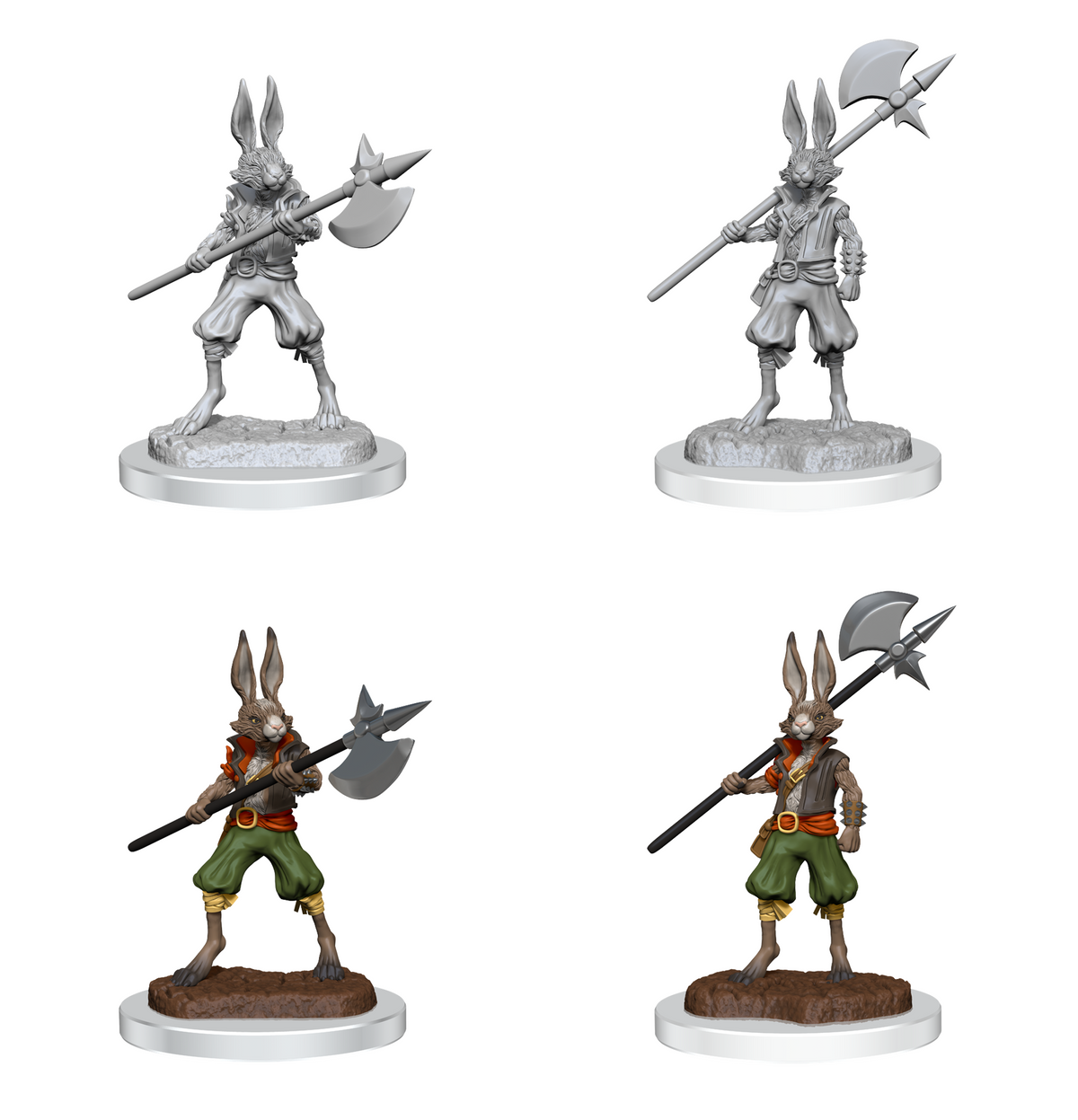 D&D Minis: W18 Harengon Brigands