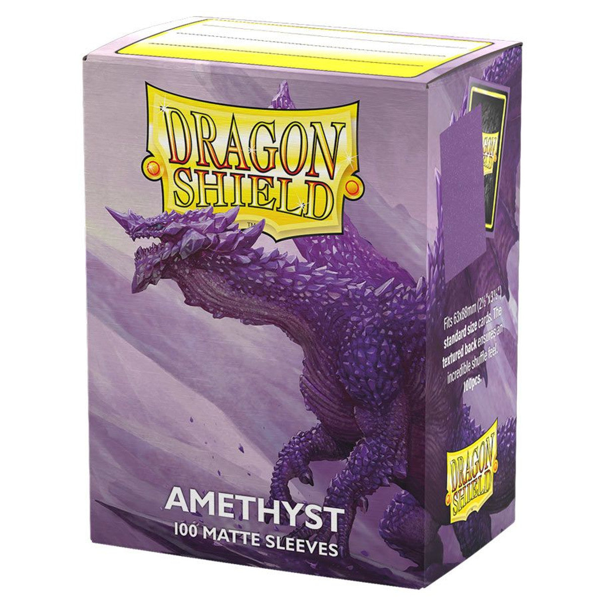 Card Sleeves: Dragon Shield: Matte: Amethyst (100)