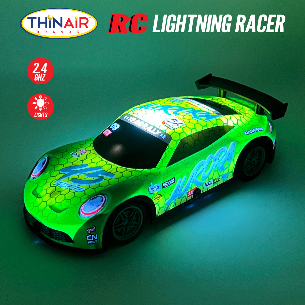RC Lightning Racer: Green