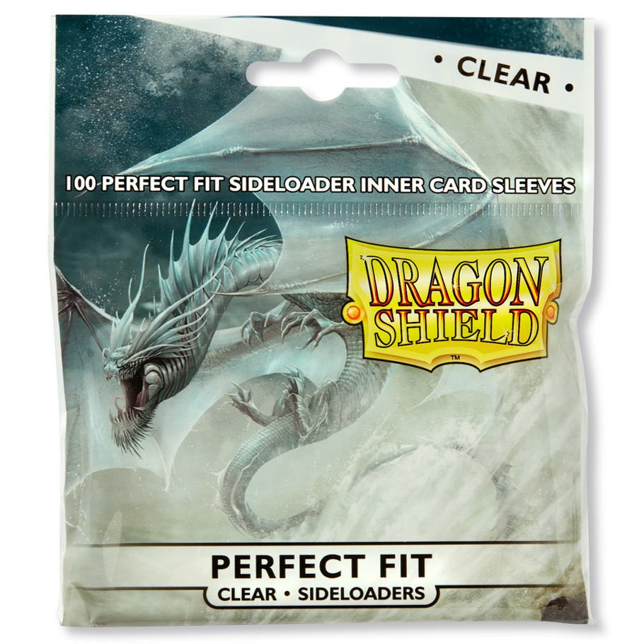 Card Sleeves: Dragon Shield: Perfect Fit: Sideloader Clear
