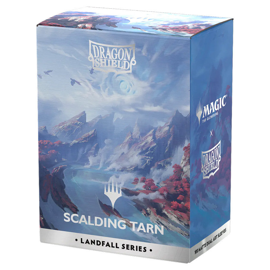 Card Sleeves: Art: Dual Matte: Magic the Gathering: Landfall Series: Scalding Tarn (100)
