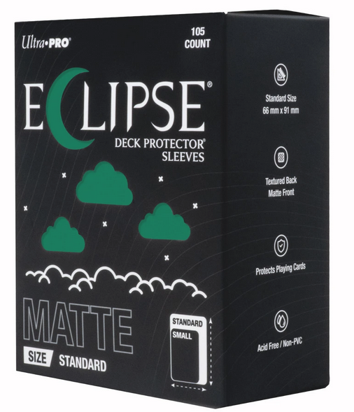 Card Sleeves: Eclipse: Matte Forest Green (105)