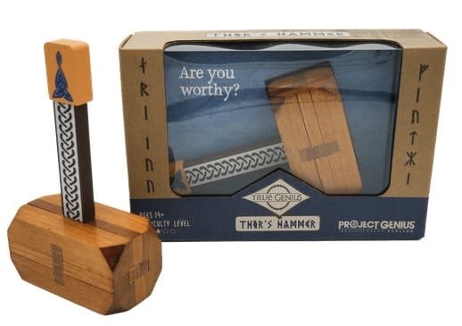 Thor's Hammer Wood Puzzle