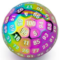 d100: Metal Titan's Fist Rainbow