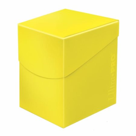 Deck Box: Lemon Yellow Eclipse