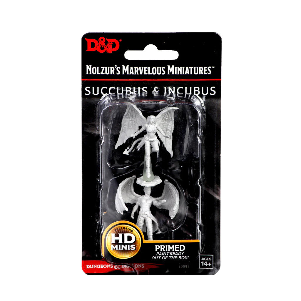 D&D Minis: W10 Succubus & Incubus